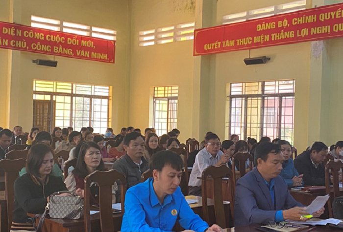 Hội nghị Ban chấp hành Liên đoàn Lao động huyện Ea H’leo (mở rộng) lần thứ 15